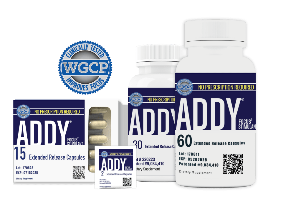 ADDY Focus sustain focus concentration Saety Effacicy Review Strong Science