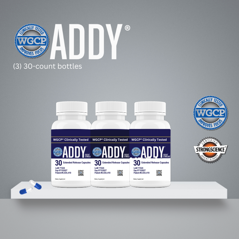 WGCPADDY® Focus  3(30-count bottles refills)